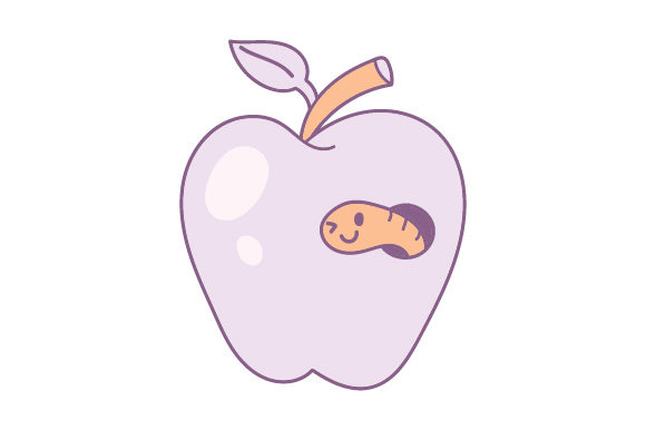 Apple Worm Emoji: Crafts for School Amp Fun