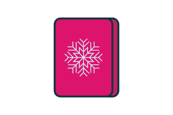 Christmas Flat Icon Book: Festive Graphics and Icons