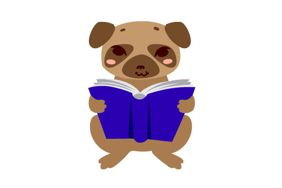 Dog Reading Book: A Crafty School Amp Asset