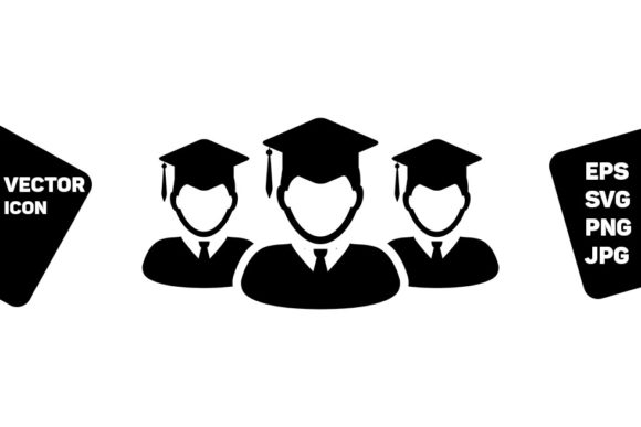 Graduation Icon Vector: Essential Graphics & Icons