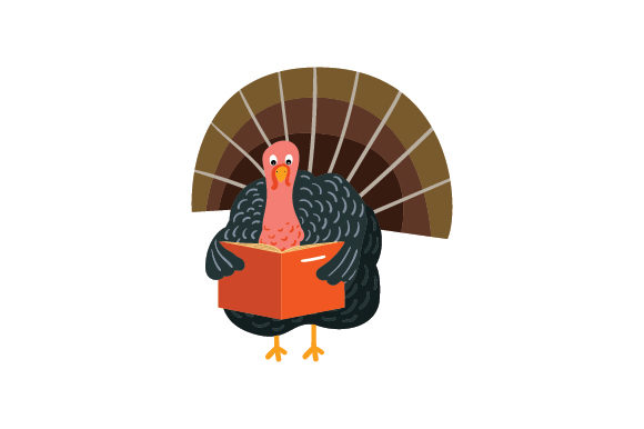 Turkey Reading a Book: Crafts for School Amp